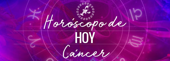 Horóscopo de Cáncer Hoy